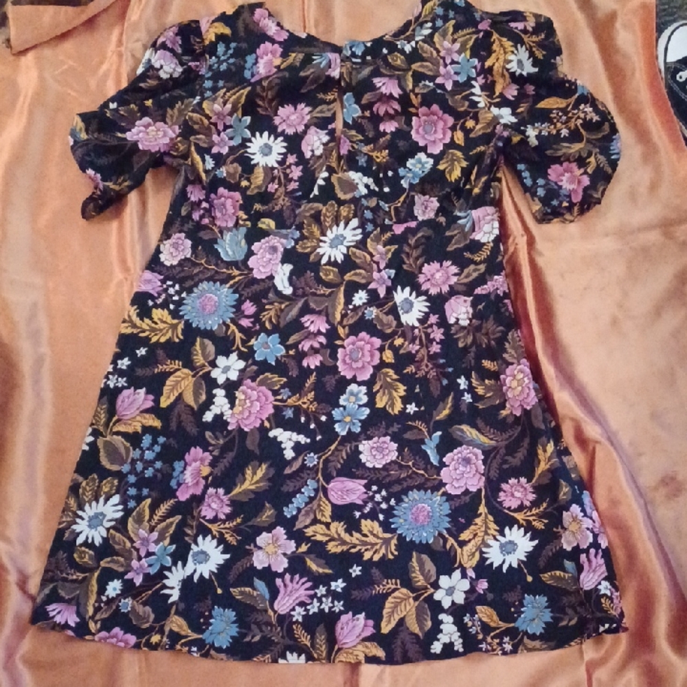 Topshop Multicolor Floral Dress